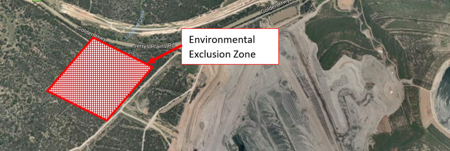 Keep your vehicles away from enviromental exclusion zones.
