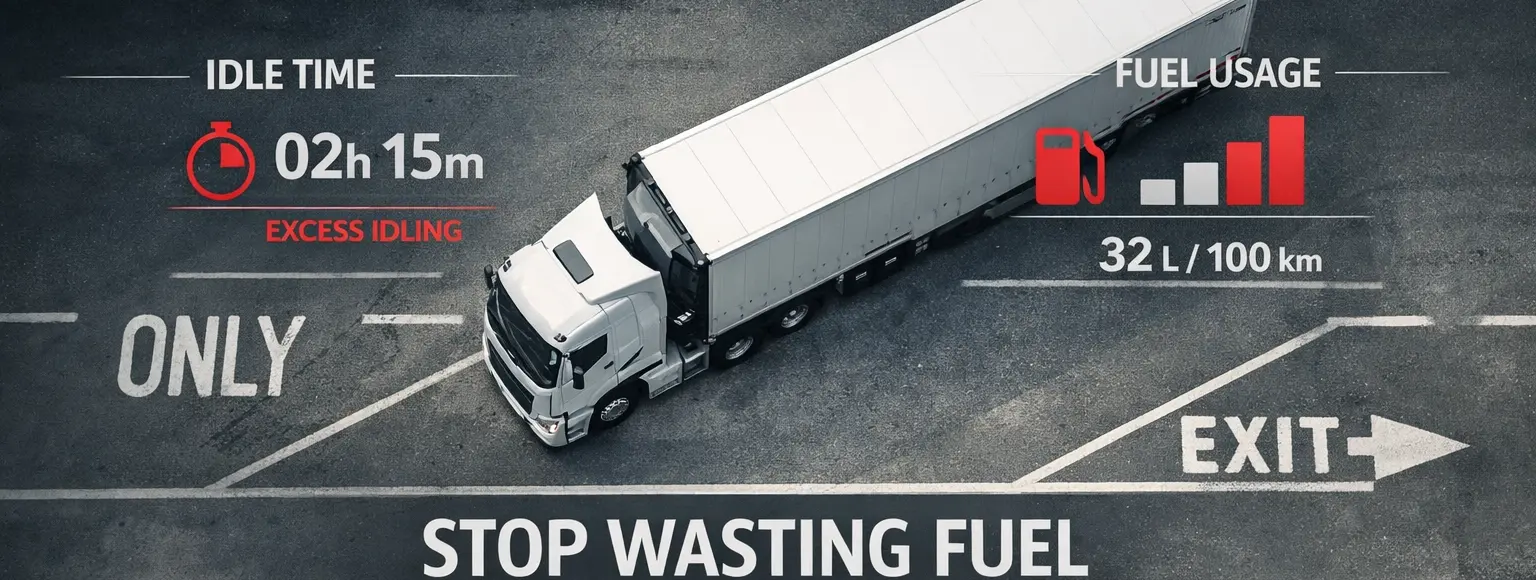 Fleet telematics for fuel savings