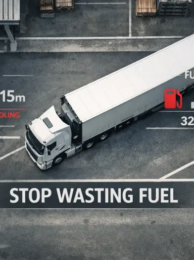 Fleet telematics for fuel savings
